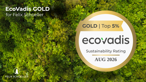 Erneut EcoVadis-Gold für Felix Schoeller Erneut EcoVadis-Gold für Felix Schoeller