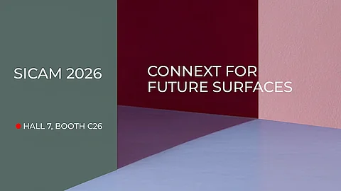 Connext for Future Surfaces: Felix Schoeller bringt Design, Material und Technologie auf der SICAM 2026 zusammen Connext for Future Surfaces: Felix Schoeller bringt Design, Material und Technologie auf der SICAM 2026 zusammen
