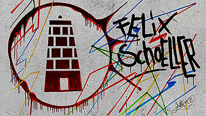 Expressing Creativity - Neue Produkte der Felix Schoeller Group auf der FESPA 2019 Felix Schoeller Logo Graffiti